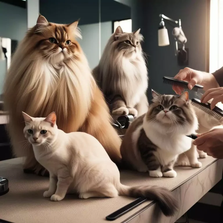 Customized grooming plans for all cat breeds